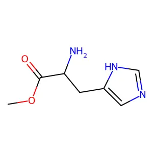 组氨酸甲酯 structure