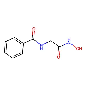 N-(2-(羟氨基)-2-氧代乙基)苯甲酰胺 structure