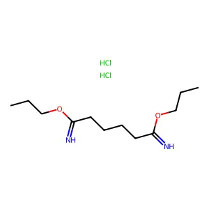 Dipropyl adipimidate dihydrochloride structure