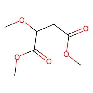 Dimethyl methoxysuccinate structure