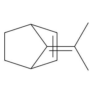 Bicyclo(2.2.1)hept-2-ene, 7-(1-methylethylidene)- structure