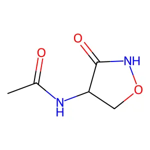 N-(3-氧代-1,2-噁唑烷-4-基)乙酰胺 structure