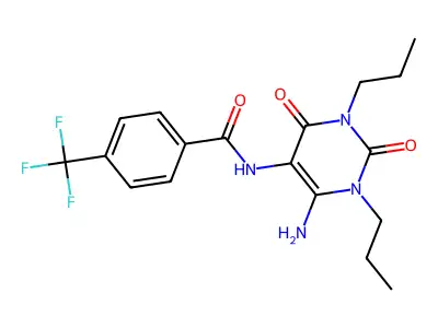 3,7-Dimethyl-8-p-sulfophenylxanthine structure