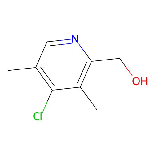 (4-Chloro-3,5-dimethylpyridin-2-YL)methanol structure