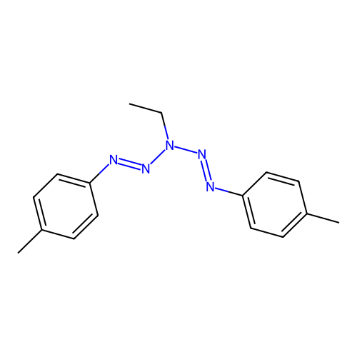 N,N-双[(4-甲苯基)二氮烯基]乙胺 structure