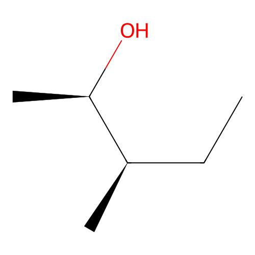 Rel-(2R,3R)-3-methylpentan-2-ol structure