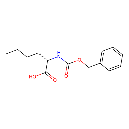 Z-Nle-OH structure