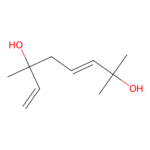 2,6-Dimethyl-3,7-octadiene-2,6-diol structure