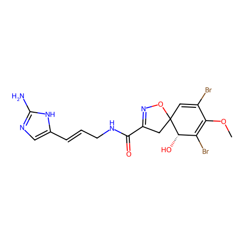 Aplysinamisine I structure