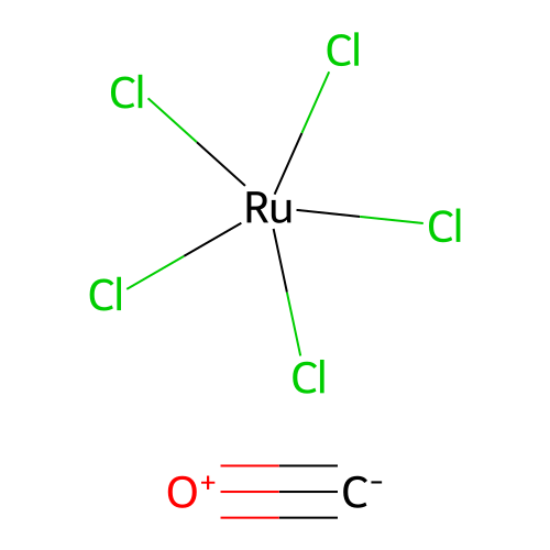 Carbon monoxide;pentachlororuthenium structure