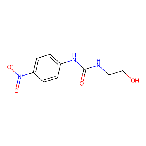 1-(2-Hydroxyethyl)-3-(4-nitrophenyl)urea structure