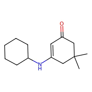 3-(Cyclohexylamino)-5,5-dimethylcyclohex-2-en-1-one structure