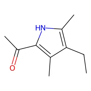 1-(4-Ethyl-3,5-dimethyl-1H-pyrrol-2-yl)ethanone structure