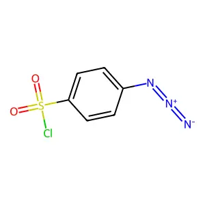 4-Azidobenzene-1-sulfonyl chloride structure