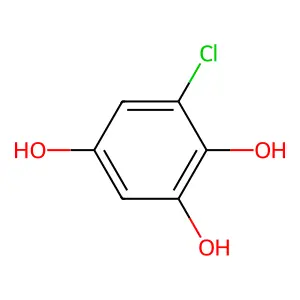 6-Chlorohydroxyquinol structure