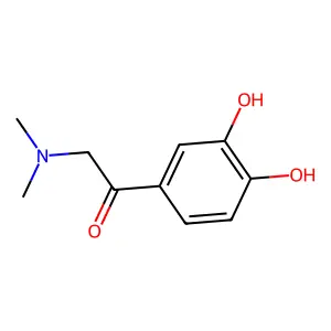 1-(3,4-Dihydroxyphenyl)-2-(dimethylamino)ethan-1-one structure