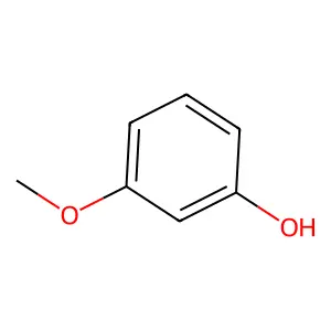 3-甲氧基苯酚 structure