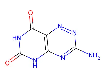 3-aminopyrimido[4,5-e][1,2,4]triazine-6,8(5H,7H)-dione structure