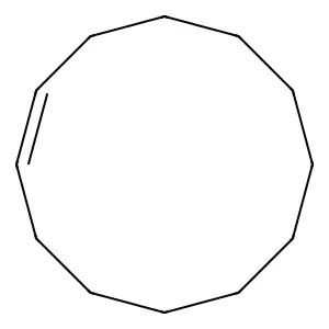 环十二烯 structure