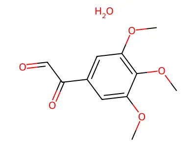 2-氧代-2-(3,4,5-三甲氧基苯基)乙醛 structure