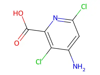 氯氨吡啶酸 structure