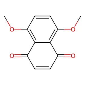 1,4-Naphthalenedione, 5,8-dimethoxy- structure