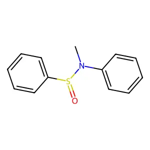 N-methyl-N-phenylbenzenesulfinamide structure