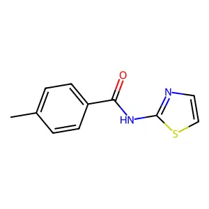 4-Methyl-N-(1,3-thiazol-2-yl)benzamide structure