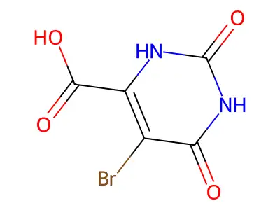 5-溴乳清酸 structure