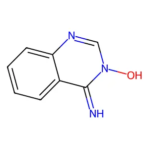 4-Aminoquinazolin-3-ium-3-olate structure