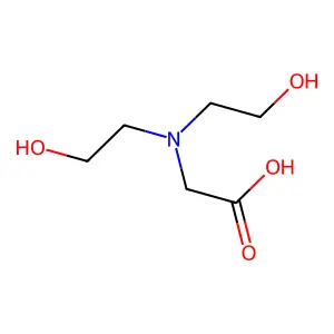 N-二羥乙基甘氨酸 structure