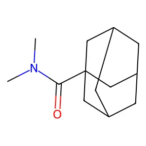 N,N-Dimethyl-1-adamantylcarboxamide structure