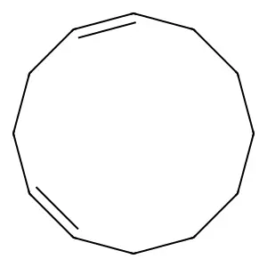 1,5-Cyclododecadiene structure