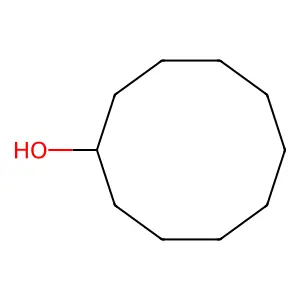 环癸醇 structure