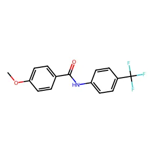 N-[4-(三氟甲基)苯基]-4-甲氧基苯甲酰胺 structure