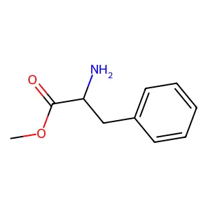 DL-苯丙氨酸甲酯 structure