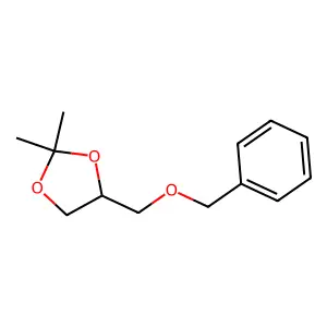 2,2-二甲基-4-((苯甲氧基)甲基)-1,3-二氧戊环 structure