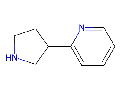 2-(Pyrrolidin-3-yl)pyridine structure
