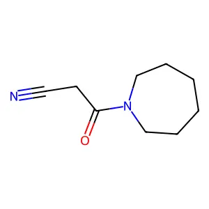 3-(Azepan-1-yl)-3-oxopropanenitrile structure