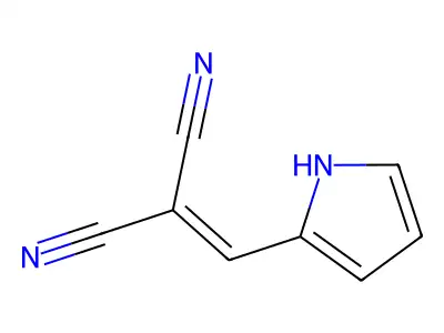 2-(1H-pyrrol-2-ylmethylene)malononitrile structure