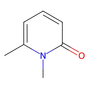 1,6-Dimethylpyridin-2-one structure