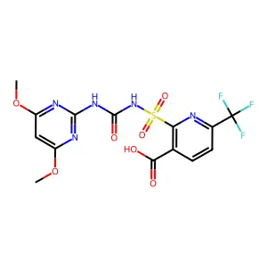 Flupyrsulfuron structure