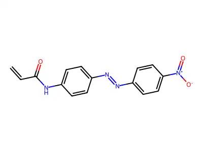 Disperse Orange 3 acrylamide structure