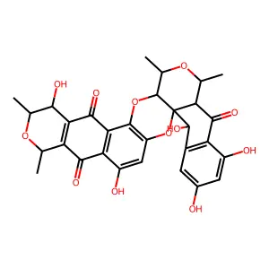Rhododactynaphin-jc-1 structure