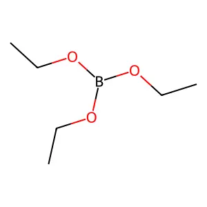 硼酸三乙酯 structure