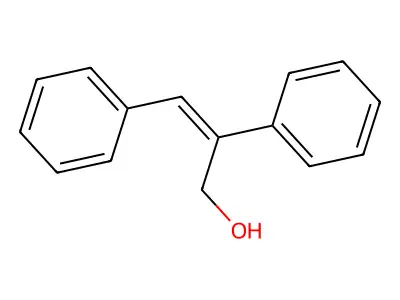 2,3-Diphenylprop-2-en-1-ol structure