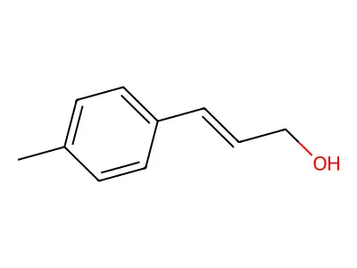 2-Propen-1-ol, 3-(4-methylphenyl)-, (2E)- structure