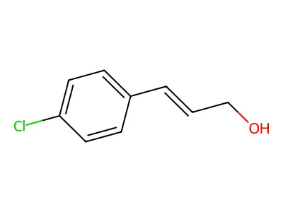 3-(4-Chlorophenyl)prop-2-en-1-ol structure