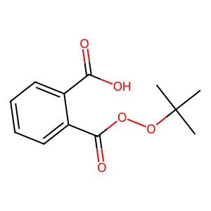 2-[(叔丁基过氧)羰基]苯甲酸 structure