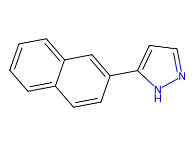 3-(2-Naphthyl)pyrazole structure